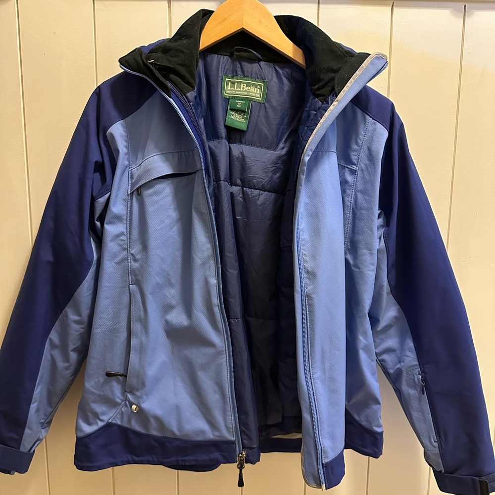 L.L. Bean Two-Tone Blue Jacket